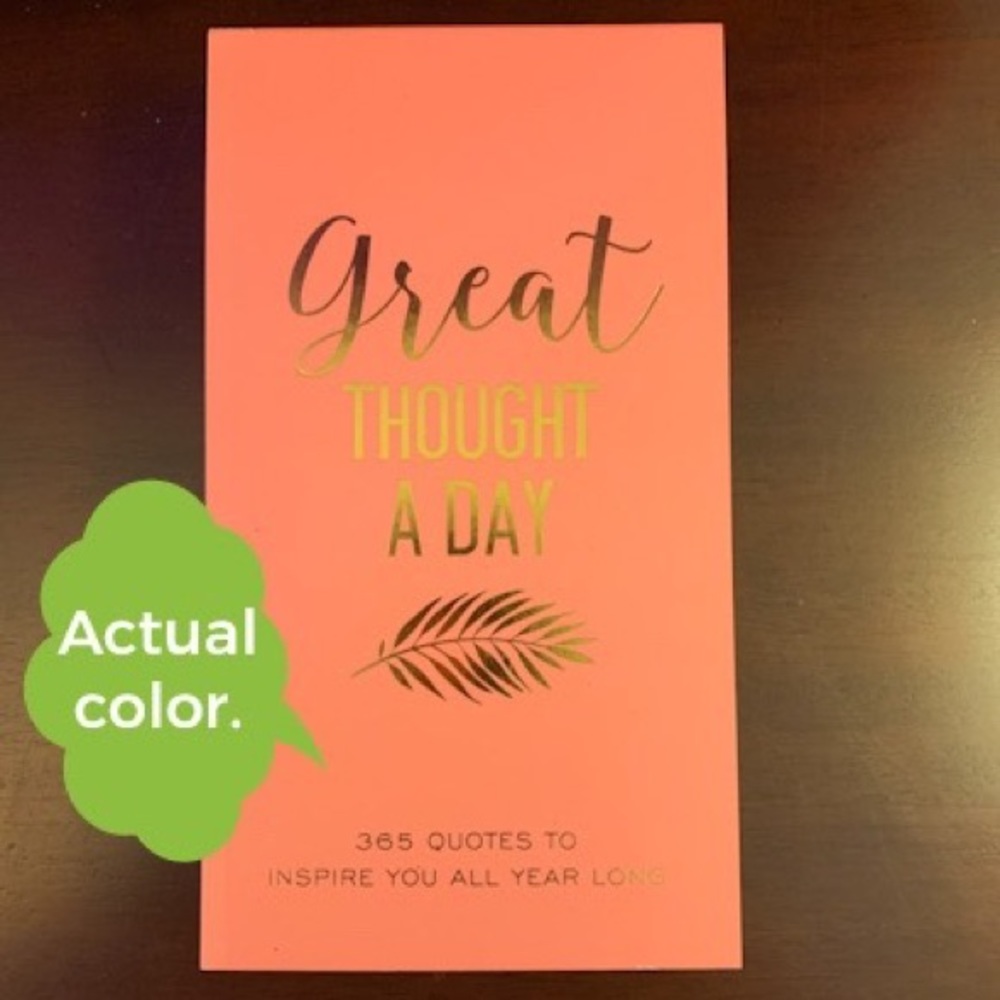 NWT GREAT THOUGHT A DAY INSPIRATIONAL NOTE PAD
